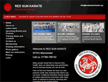 Tablet Screenshot of karatemanchester.org